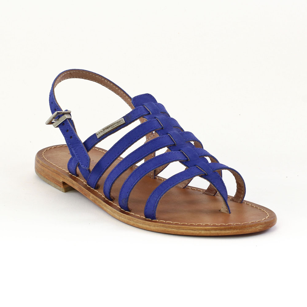 Les Tropeziennes Hook Bleu Roy | sandales bleu printemps Ã©tÃ© chez ...