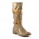 bottes beige: même style de chaussures en ligne pour femmes que les Mamzelle