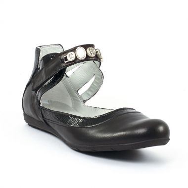 Ballerines Scarlatine 7711 Noir, vue principale de la chaussure femme