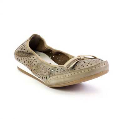 Ballerines Rieker 41287 Whitekie, vue principale de la chaussure femme