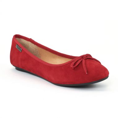 Ballerines Les Tropeziennes Carpina Rouge Foncé, vue principale de la chaussure femme
