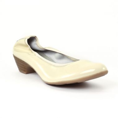 Ballerines Scarlatine 7783 Beige Vernis, vue principale de la chaussure femme
