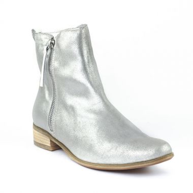 Bottines Et Boots Fugitive Ralf Acier Blanc, vue principale de la chaussure femme