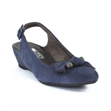 Nu Pieds Et Sandales Mamzelle Cloix Velours Jean, vue principale de la chaussure femme
