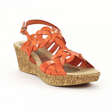 Nu Pieds Et Sandales Cdn 3502 Coral, vue principale de la chaussure femme