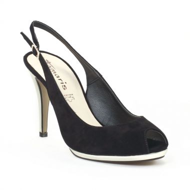 Nu Pieds Et Sandales Tamaris 29308 Black, vue principale de la chaussure femme
