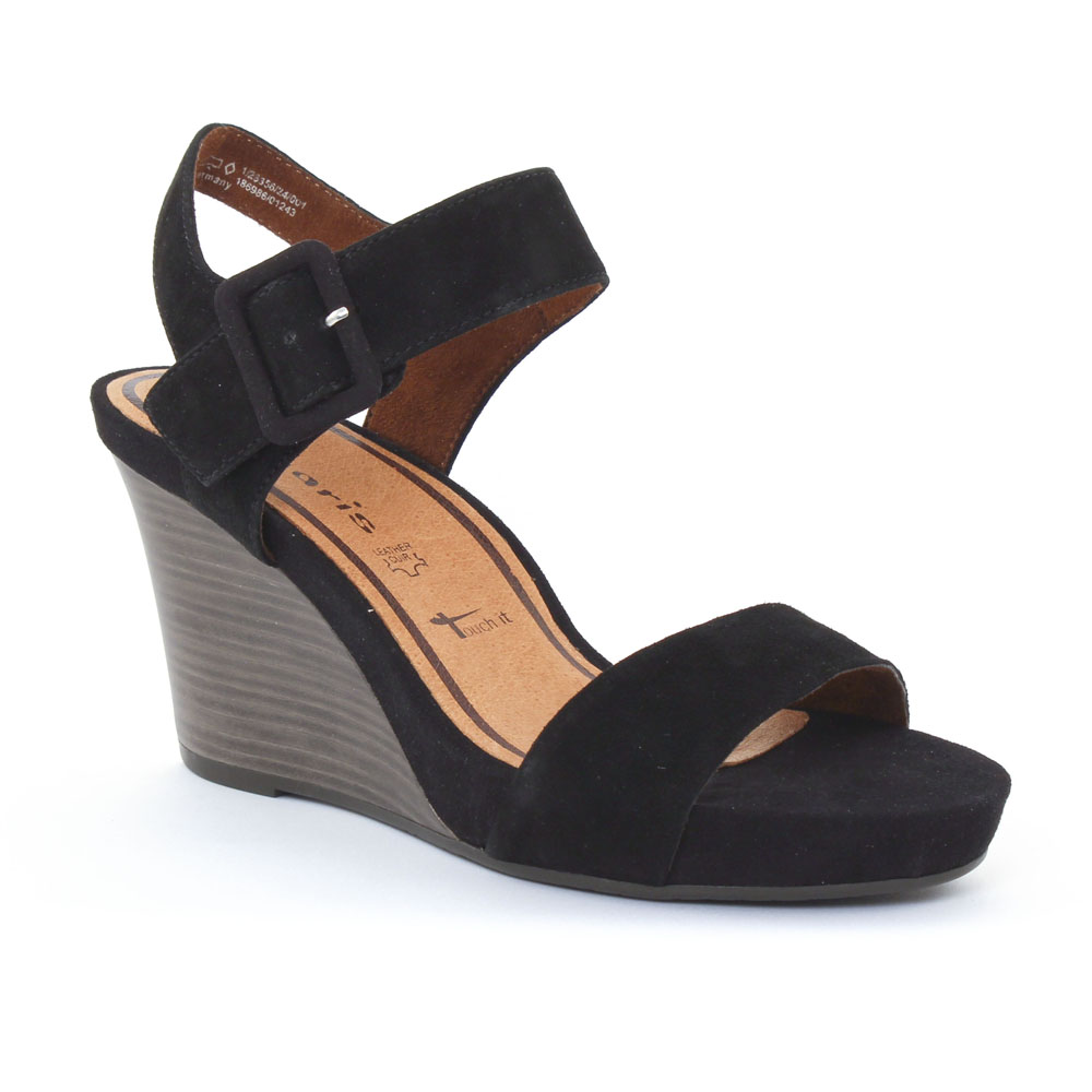 chaussures compensées femme tamaris