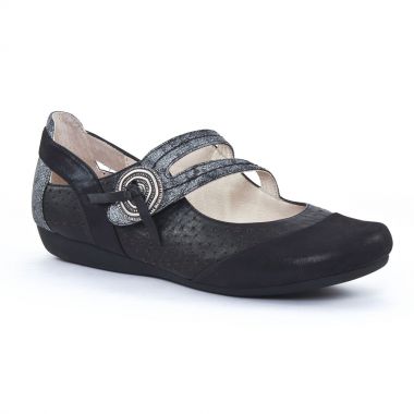 Babies Fugitive Drizy Metal noir, vue principale de la chaussure femme