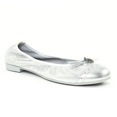Ballerines Scarlatine 7768 Argent Miel, vue principale de la chaussure femme