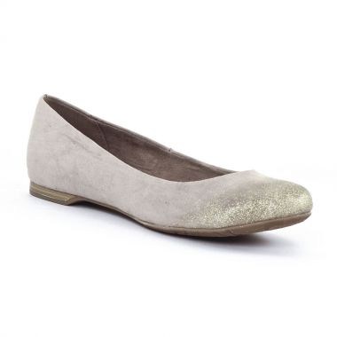 Ballerines Marco Tozzi 22104 Taupe, vue principale de la chaussure femme