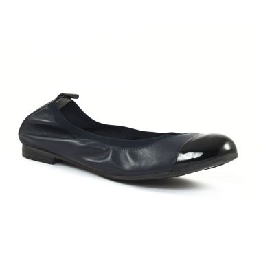 Ballerines Scarlatine 7296 Marine noir, vue principale de la chaussure femme