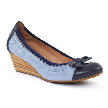 Ballerines Mamzelle Roca Kid Navy, vue principale de la chaussure femme