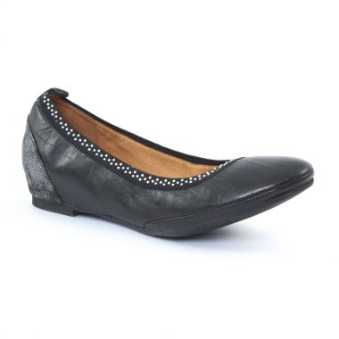 Ballerines Fugitive Blaser Noir, vue principale de la chaussure femme