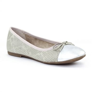 Ballerines Tamaris 22100 Grey, vue principale de la chaussure femme