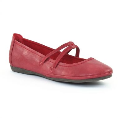 Ballerines Marco Tozzi 24224 Cranberry, vue principale de la chaussure femme