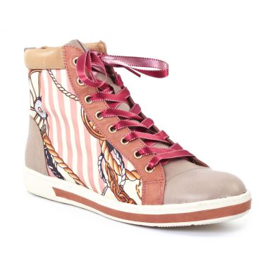 Tennis Et Baskets Mode Mamzelle Gin Rose, vue principale de la chaussure femme