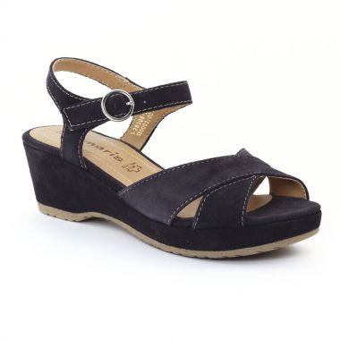 Nu Pieds Et Sandales Tamaris 28398 Navy, vue principale de la chaussure femme