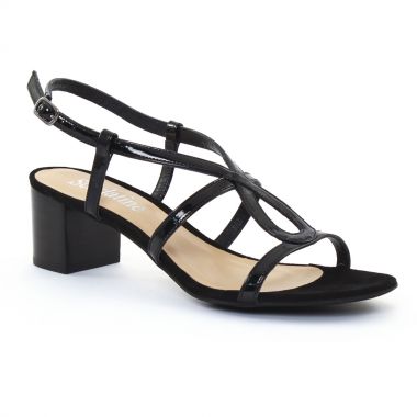 Nu Pieds Et Sandales Scarlatine 9404F Noir, vue principale de la chaussure femme