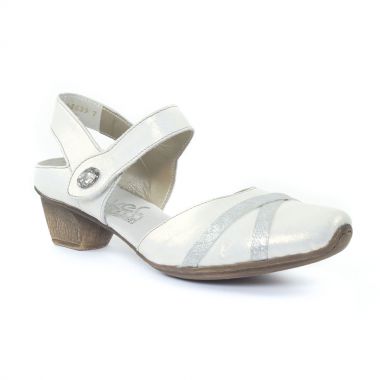 Nu Pieds Et Sandales Rieker 49752 Ice, vue principale de la chaussure femme