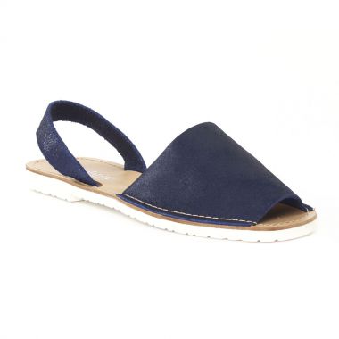 Nu Pieds Et Sandales Scarlatine 44265 Navy, vue principale de la chaussure femme