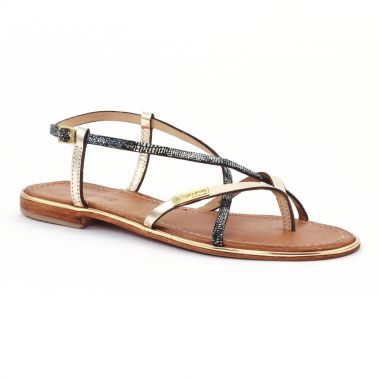 Nu Pieds Et Sandales Les Tropeziennes Monaco Or bleu, vue principale de la chaussure femme