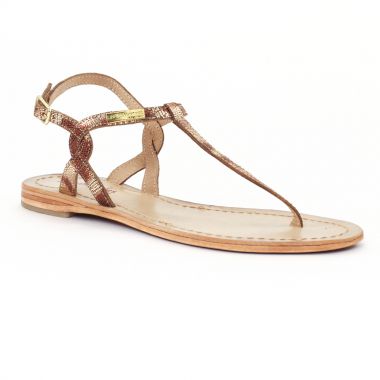 Nu Pieds Et Sandales Les Tropeziennes Billy Or, vue principale de la chaussure femme