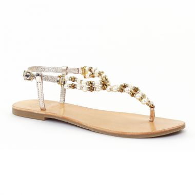 Nu Pieds Et Sandales Gioseppo 27581 Gold, vue principale de la chaussure femme