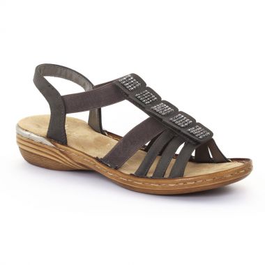 Nu Pieds Et Sandales Rieker 60361 Stromboli, vue principale de la chaussure femme