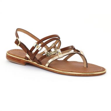 Nu Pieds Et Sandales Les Tropeziennes Cumin Or Tan, vue principale de la chaussure femme