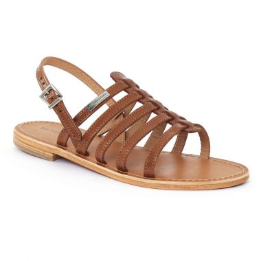 Nu Pieds Et Sandales Les Tropeziennes Havane Tan, vue principale de la chaussure femme