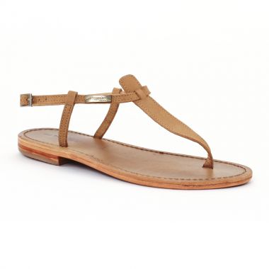 Nu Pieds Et Sandales Les Tropeziennes Narbuck Tan, vue principale de la chaussure femme
