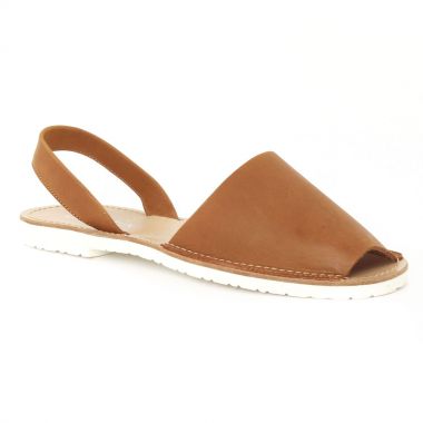 Nu Pieds Et Sandales Scarlatine 44265 Nature, vue principale de la chaussure femme