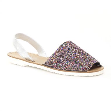 Nu Pieds Et Sandales Scarlatine 44265 Silver, vue principale de la chaussure femme