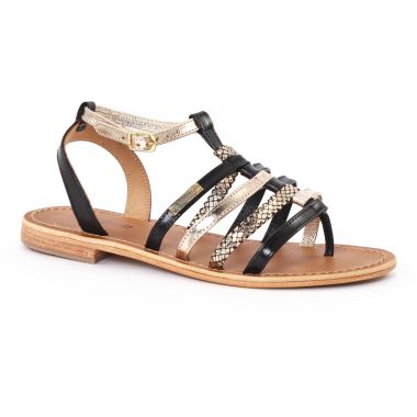 Nu Pieds Et Sandales Les Tropeziennes Muscat Noir Multi, vue principale de la chaussure femme