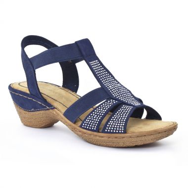 Nu Pieds Et Sandales Marco Tozzi 28801 Ocean, vue principale de la chaussure femme