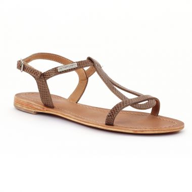Nu Pieds Et Sandales Les Tropeziennes Hamat Serpent beige, vue principale de la chaussure femme