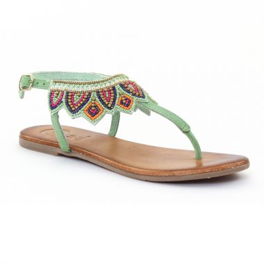 Nu Pieds Et Sandales Gioseppo 27466 Green, vue principale de la chaussure femme