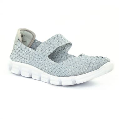 Tennis Et Baskets Mode Tamaris 24700 Grey Silver, vue principale de la chaussure femme