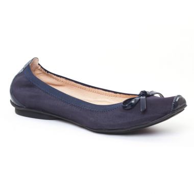 Ballerines Jb Martin Yeti Marine, vue principale de la chaussure femme
