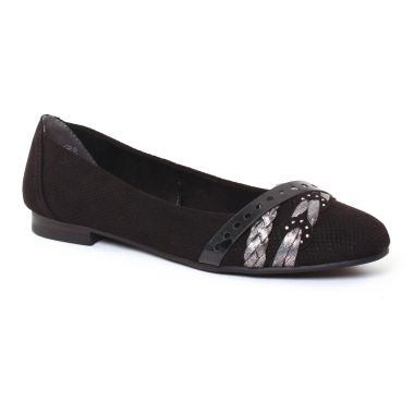 Ballerines Marco Tozzi 22100 Black, vue principale de la chaussure femme