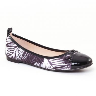 Ballerines Jb Martin Olsen Vernis Noir, vue principale de la chaussure femme