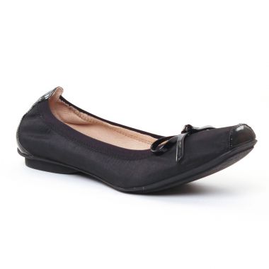 Ballerines Jb Martin Yeti Noir Vernis Noir, vue principale de la chaussure femme