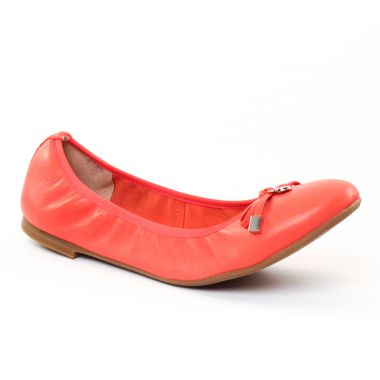 Ballerines Jb Martin Oreane Rouge, vue principale de la chaussure femme