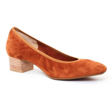 Ballerines Perlato 9692 Camel, vue principale de la chaussure femme