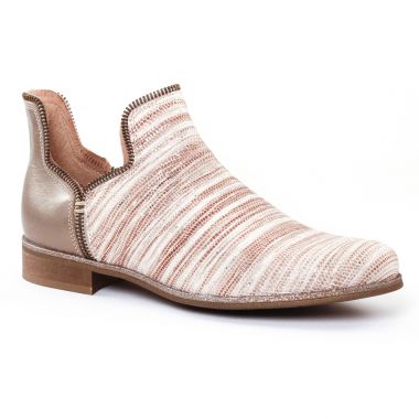 Bottines Et Boots Costa Costa PintoDiBlu 77553 Beige, vue principale de la chaussure femme