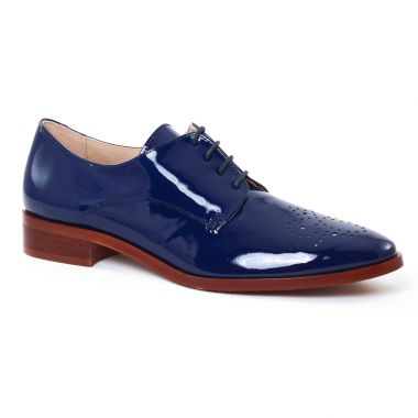 Chaussures À Lacets Jb Martin Flamme Saphir, vue principale de la chaussure femme