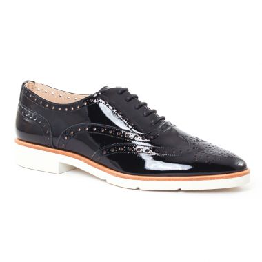 Chaussures À Lacets Jb Martin 1Flaba Vernis Noir, vue principale de la chaussure femme