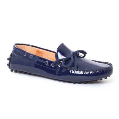 Mocassins Christian Pellet Thelma Marine, vue principale de la chaussure femme