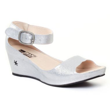 Nu Pieds Et Sandales Mamzelle Pantin Acier, vue principale de la chaussure femme