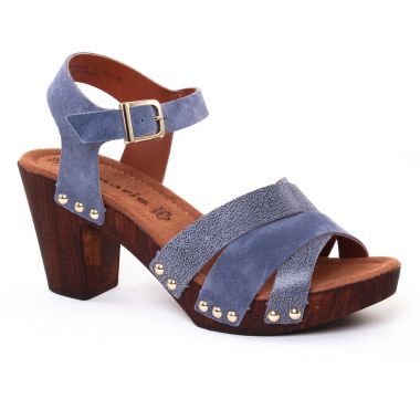 Nu Pieds Et Sandales Tamaris 28356 Denim, vue principale de la chaussure femme